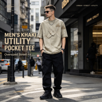 T-shirt en coton à manches courtes pour homme, nouvelle collection été, coupe ample, grande taille, polyvalent et décontracté, de marque tendance