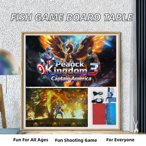<span class=keywords><strong>Nuovo</strong></span> Cabinet di Gioco Peacock Kingdom 3 Captain America per Caccia agli Uccelli e Pesca con Spina US 110/220V - Product Image 2