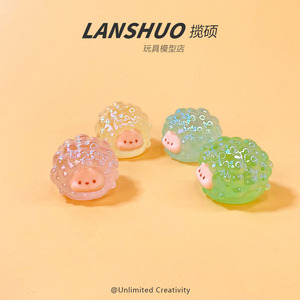 ชุดเครื่องประดับ DIY รูปแกะเคลือบสีสันสดใสแบบ 3 มิติ ของ Lanshuo สำหรับตกแต่งวันเกิดเด็ก - Product Image 4