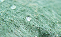 La balle protègent la couverture verte de foin d'ouatine de paille de pp, tissu imperméable résistant UV de polypropylène