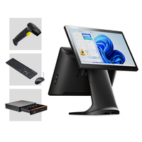 Système de caisse enregistreuse tactile POS de haute qualité avec écran tactile de 15,6 pouces