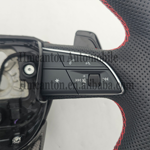 Nuevo Producto, Volante de Cuero y Fibra de Carbono para Modelos Audi A3 A4 A4L A5 A7L A8 5 7 B9 A6 R8 - Product Image 5