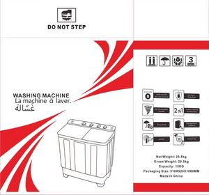 15kg Large Capacity Twin Tub Electric Washing Machine Durable Semi-Automatic <strong>Top</strong> <strong>Load</strong> for Household Hotel Use English Operation - Product Image 6