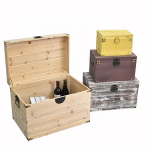 custom compartments tea bag organizer box wood storage box