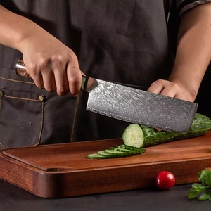 ชุดมีดทำครัวดามัสกัส 9 ชิ้น สแตนเลสสตีล มีดเชฟ มีดหั่น สไตล์ญี่ปุ่น ชุบแข็งด้วยระบบสุญญากาศ ใบมีดทำด้วยมือ คมกริบ 60 ระดับ - Product Image 3