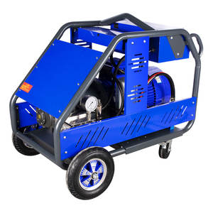 Nettoyeur haute pression industriel lourd, électrique, diesel, 10000 PSI, 1000 bars, nettoyeur à jet avec nettoyeur de surface - Product Image 6