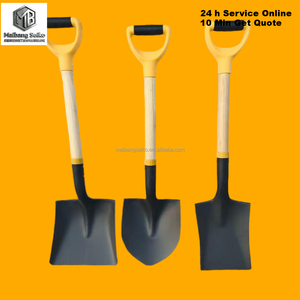 Grattoir de jardin droit en bois avec brosse pour champignons, 34 pouces, et grattoir de jardin droit 26 pouces - Product Image 1