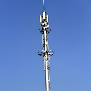 เสาโทรคมนาคม 5G กลางแจ้งแบบโครงเหล็กทรงเหลี่ยมสำหรับเสาอากาศ - Product Image 4