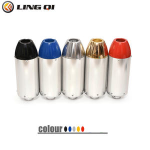 LINGQI RACING Popular Tubo <span class=keywords><strong>de</strong></span> Escape Silenciador <span class=keywords><strong>de</strong></span> <span class=keywords><strong>Bala</strong></span> <span class=keywords><strong>de</strong></span> 28mm <span class=keywords><strong>para</strong></span> Motocicleta CRF50 50cc 110cc 125cc - Product Image 4
