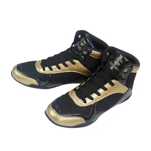 Sample free shipping Custom wholesale oem cheap sports men wrestling shoes from China