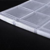 Porte-documents de présentation en PVC à 12 pochettes pour fournitures et feuilles de collection de pièces de monnaie