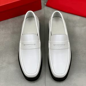 Mocasines de Hombre de Alta Calidad, Costura Artesanal de Precisión, Lujo Discreto, Cómodos y Transpirables, Ferragamos - Product Image 2
