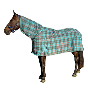 Manta de Invierno para Caballos de Alta Calidad, Tela de Terciopelo de Polialgodón, Forro Polar, Tamaños Personalizables, Colores Surtidos, Ligera - Product Image 2