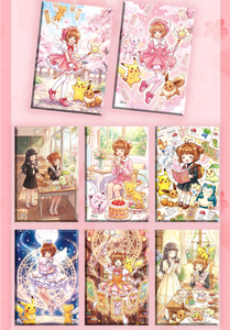 การ์ดสะสมอนิเมะโปเกมอน YQ Wholesale คุณภาพสูง พิมพ์สีสันสดใส คอลเลคชั่นพิเศษ ซีลปิดผนึกอย่างดี การ์ดแฟนอาร์ต - Product Image 2