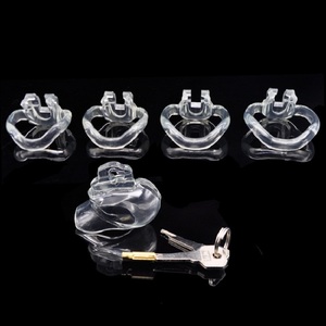 Nuovo design mini dispositivo di castità maschile gabbia del cazzo blocco del pene BDSM ritardo eiaculazione Bondage gioco del sesso per uomo - Product Image 5