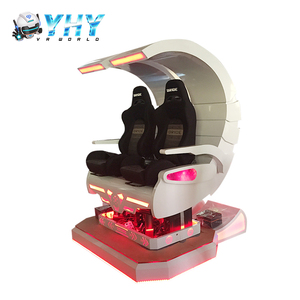 Cinéma de réalité virtuelle 9D Crazy Egg à prix d'usine, simulateur de jeu d'arcade pour adultes avec rotation à 360° - Product Image 1