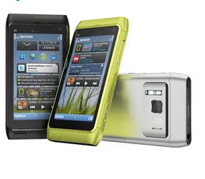 모조리 핸드폰 노키아 터치 스크린-원래 N8 노키아 휴대 전화 3.5 "용량 성 터치 스크린 카메라 12MP 3G 노키아 n8 N8 N9 핸드폰
