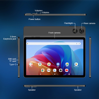 Tablette professionnelle D1102 Android 16 10,95 pouces avec 4 Go de RAM, Wi-Fi, USB Type-C