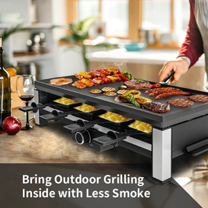 Mini Parrilla de barbacoa Parrilla de bistec eléctrica Parrilla de barbacoa sin humo portátil eléctrica - Product Image 6