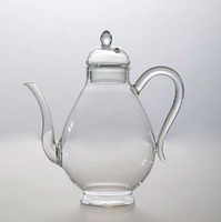 Carafe en verre borosilicate Song Style 450 ml, résistante à la chaleur, écologique, minimaliste, pour eau, thé, vin, jus