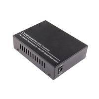 Convertidor de Medios Ópticos de Fibra Mini GXCOM ES2500-1G-1F 2.5G con 1 Puerto de Fibra, OEM/ODM de Fábrica, para Redes de Monitoreo de Seguridad