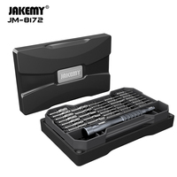 JAKEMY CE Certifié 73-en-1 – Kit de tournevis magnétique durable en acier au chrome-vanadium pour réparation d'ordinateurs portables et smartphones – Outil manuel OEM