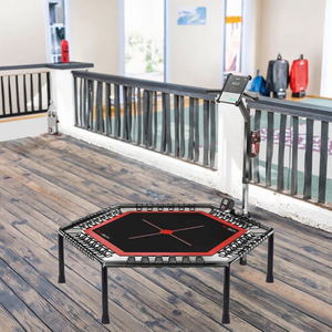 Mini <span class=keywords><strong>Trampolín</strong></span> <span class=keywords><strong>de</strong></span> Fitness para Interiores/Exteriores para Niños y Niñas con Mango <span class=keywords><strong>de</strong></span> Espuma Ajustable, Duradero y Seguro - Product Image 6