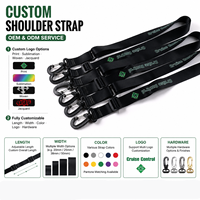 Anpassbarer Schultergurt Taschengurt Ersatz-Crossbody-Gurt Bedrucktes Logo Haken OEM-Hersteller