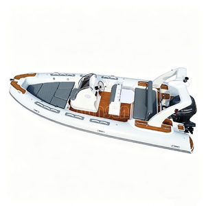 Bote Inflable de Pesca de Fibra de Vidrio, Color Blanco, de Lujo, con Motor, para 8 Personas, Modelo China 19 Stable PVC - Product Image 4