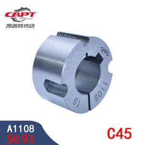 บูชแบบเรียวยาว14มม. สำหรับรอกสายพาน V เฟืองโซ่แยก<span class=keywords><strong>1108</strong></span>เหล็ก45 # - Product Image 2