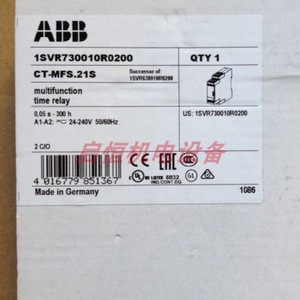 Relé de Tiempo Abb CT-MFS.21S 2C/O 24-240Vac para Automatización Industrial - Product Image 2