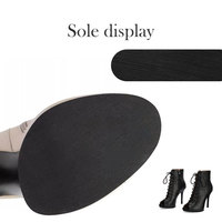 Nouvelles bottes courtes de danse latine pour femmes, bottes à plateforme de haute qualité pour femmes, bottes courtes à lacets sexy à talons aiguilles pour la danse