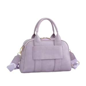 Sac bandoulière élégant haut de gamme pour femme, grande capacité, style Boston, polyvalent, chic, avec fermeture éclair, idéal pour les trajets quotidiens - Product Image 4