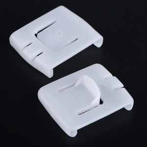 QY White Plastic <b>Seat</b> Wheel Guide Clip Compatible With Volkswagen <b>Golf</b> MK1 MK2 MK3 <b>GTI</b> VR6 For Replace Repair - Product Image 4