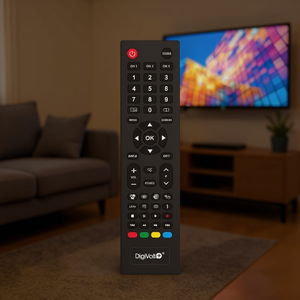 รีโมท DigiVolt Mando TV Oki รุ่น 59 ใช้ได้กับสมาร์ททีวี LCD LED พลาสมา 4 ปุ่ม ทำจากพลาสติก - Product Image 2