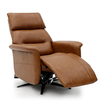 Fauteuil inclinable électrique moderne en tissu Geeksofa pour salon de beauté, avec fonction balancelle, pour salon