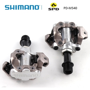 Pedales <span class=keywords><strong>SHIMANO</strong></span> <span class=keywords><strong>PD</strong></span> <span class=keywords><strong>M540</strong></span> M520 de Aluminio Compactos para Bicicleta de Montaña MTB con Sistema de Autobloqueo y Placas SM-SH51 Originales - Product Image 5