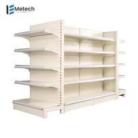 Étagère métallique multifonctionnelle double face Solutions d'affichage pour supermarché Magasin intelligent Merchandising Modèle MTK-G02 Jiangsu
