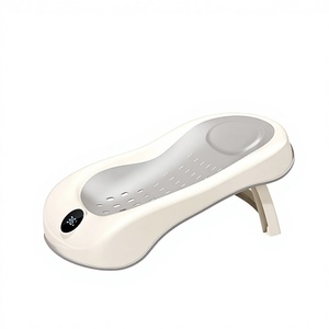 Dispositivo <span class=keywords><strong>de</strong></span> <span class=keywords><strong>Soporte</strong></span> <span class=keywords><strong>para</strong></span> Baño <span class=keywords><strong>de</strong></span> Bebés, <span class=keywords><strong>Bañera</strong></span> Ajustable <span class=keywords><strong>para</strong></span> Recién Nacidos con Posiciones Sentado y Acostado, Red <span class=keywords><strong>de</strong></span> Baño <span class=keywords><strong>para</strong></span> Bebés con Sensor <span class=keywords><strong>de</strong></span> Temperatura - Product Image 4