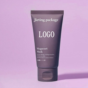 Tubo de Plástico Suave Ecológico para el Cuidado de la Piel, Capacidades de 50 ml y 100 ml, Tapa Abatible para Crema Facial, Loción y Cosméticos - Product Image 1