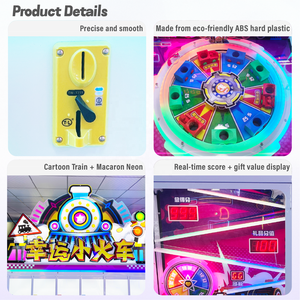 Machine de jeu d'arcade à pièces Lucky Trains, machine à griffes à prix gagnants avec tickets électroniques, à vendre, loterie populaire - Product Image 2