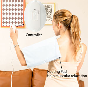 220V EU <b>Plug</b> Heating Pad Shoulder Neck Leg Moist therapy Heating Pad - Product Image 4