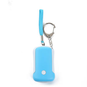 Vente chaude femmes auto-défense femmes Protections porte-clés de sécurité avec torche LED alarmes personnelles porte-clés pour femmes - Product Image 2