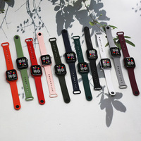 Montre électronique LED de sport de luxe unisexe haut de gamme 10086, nouveau boîtier, affichage numérique pour étudiants et couples, avec alarme et bracelet PC