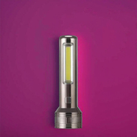 Lampu senter berkemah LED Mini kuat, lampu senter badan ABS berperingkat IP65
