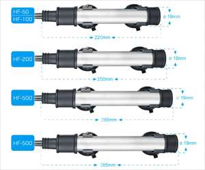 स्किनुओ टाइटेनियम 300w 500w स्वचालित एक्वेरियम हीटर सेबलियन फिनेक्स नियंत्रक टाइटेनियम हीटर एक्वेरियम - Product Image 4