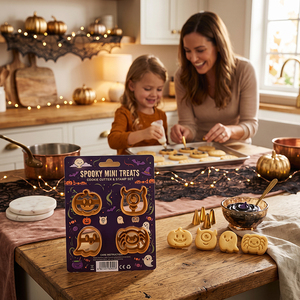 Mini emporte-pièces <span class=keywords><strong>de</strong></span> Noël en plastique, moule et embosseur pour biscuits en pâte à sucre, emporte-pièces pour argile polymère et mini emporte-pièces pour boucles d'oreilles en argile - Product Image 6