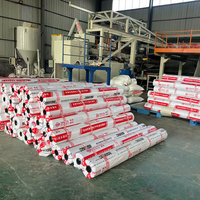 Membrane de toiture en caoutchouc TPO monocouche, feuille d'étanchéité pour toiture plate, pour bâtiments commerciaux