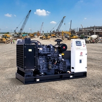 Générateur diesel silencieux de type ouvert Weifang Ricardo de 100 kW 120 kVA, moteur diesel de bonne qualité à bas prix, sans balais, super silencieux, automatique