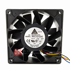 Delta PFC1212DE 120x120x38mm 12V 4.8A DC Brushless Fan <b>Computer</b> Case Cooling - Product Image 1